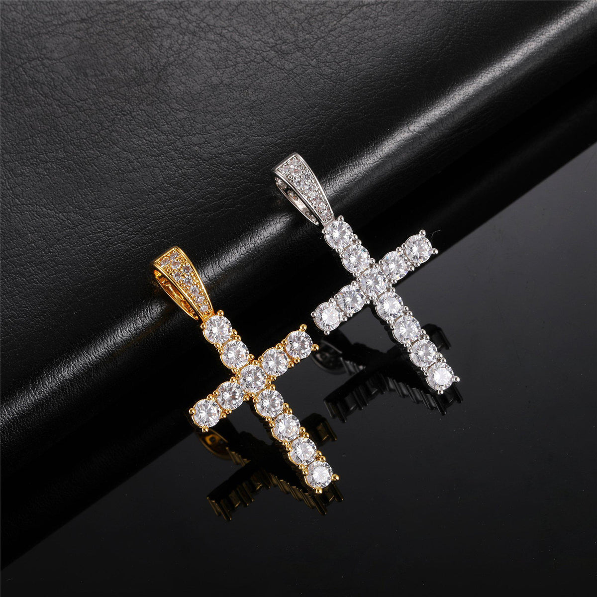 Diamond Cross Pendant - Icezzle
